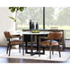 Brylea Brown / Shalimar Tobacco Leather Dining Armchair